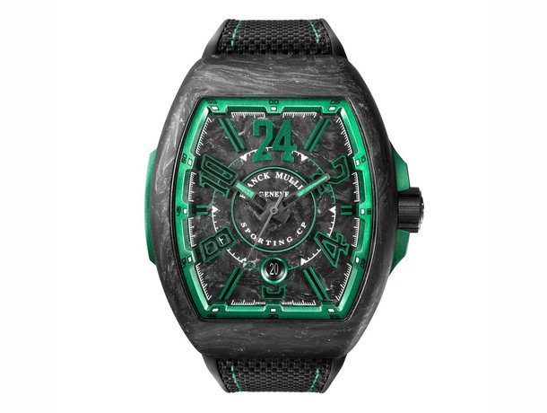 Franck Muller VANGUARD SPORTING CP V43SCDTRCGKRY2SCP CAR.VR Machado Joalheiro no Porto e Lisboa