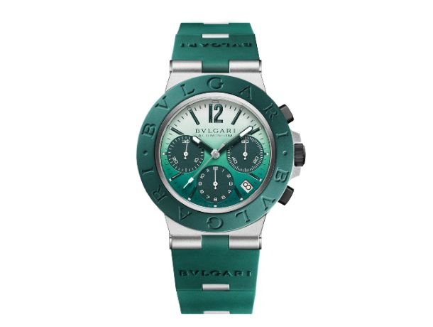 Bvlgari ALUMINIUM CHRONOGRAPH SMERALDO
